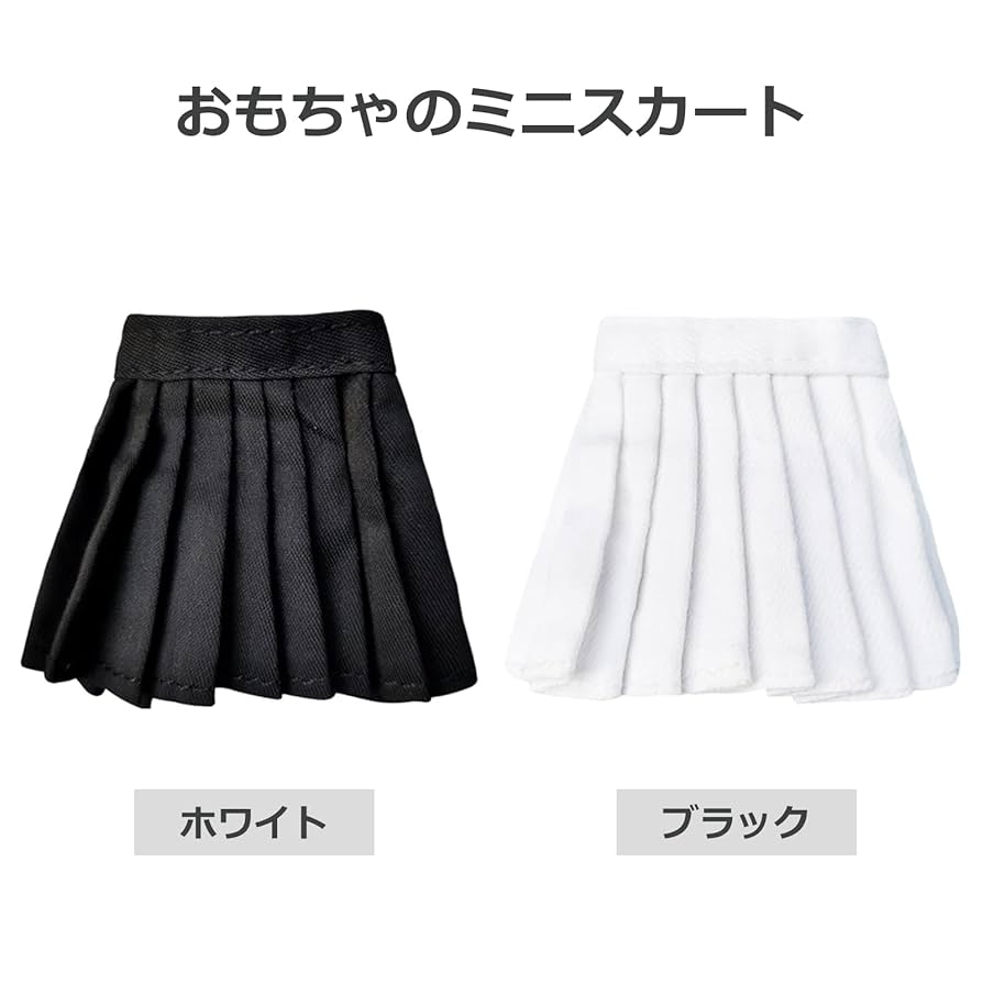 メルカリ限定　プリーツスカート（ミニ）　美プラ　布服　６着セット　オーダーページ Amazon.co.jp: 1/6 スカート ドール衣装 服 プリーツスカート